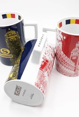 ART-DOMINO® BY SABINE WELZ HAMBURG CITY-MUG 09