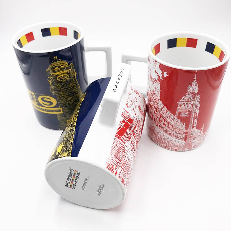 ART-DOMINO® BY SABINE WELZ HAMBURG CITY-MUG 09