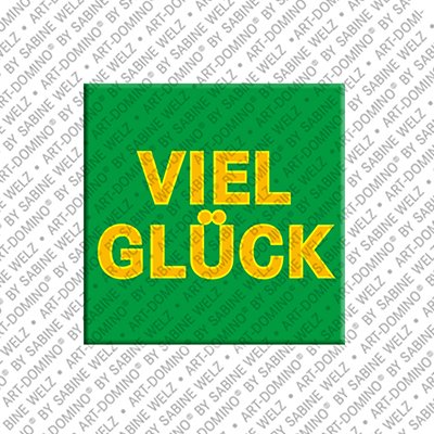 MAGNET-STORIES Viel Glück – Aimant avec Viel Glück