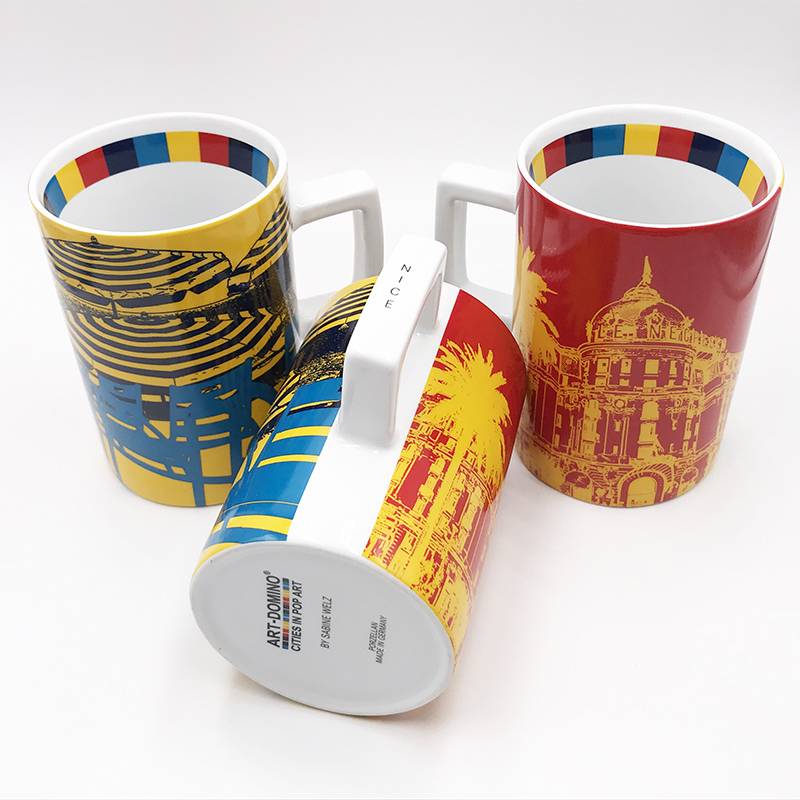 ART-DOMINO® BY SABINE WELZ NICE CITY-MUG 01