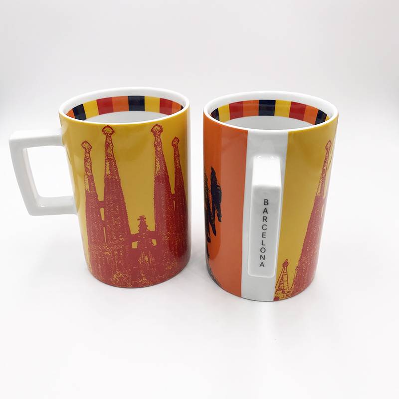 ART-DOMINO® BY SABINE WELZ BARCELONA CITY-MUG - 01