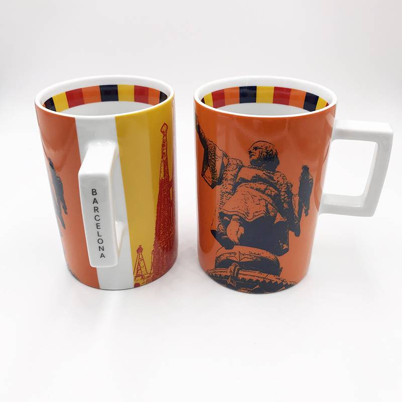 ART-DOMINO® BY SABINE WELZ BARCELONA CITY-MUG - 01