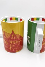 ART-DOMINO® BY SABINE WELZ BREMEN CITY-MUG  - 01