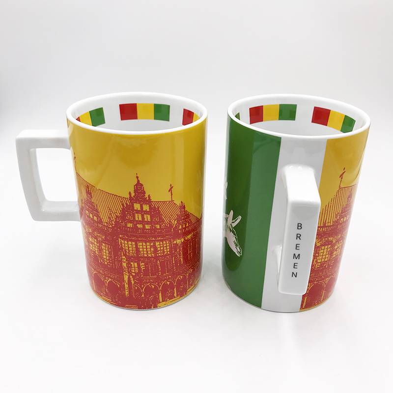 ART-DOMINO® BY SABINE WELZ BREMEN CITY-MUG  - 01