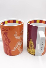 ART-DOMINO® BY SABINE WELZ Mainz CITY-MUG 01