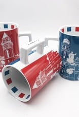 ART-DOMINO® BY SABINE WELZ PASSAU CITY-MUG - 01