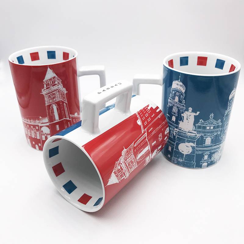 ART-DOMINO® BY SABINE WELZ PASSAU CITY-MUG - 01