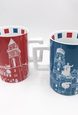 ART-DOMINO® BY SABINE WELZ PASSAU CITY-MUG - 01