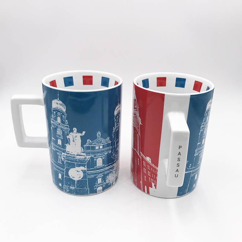 ART-DOMINO® BY SABINE WELZ PASSAU CITY-MUG - 01