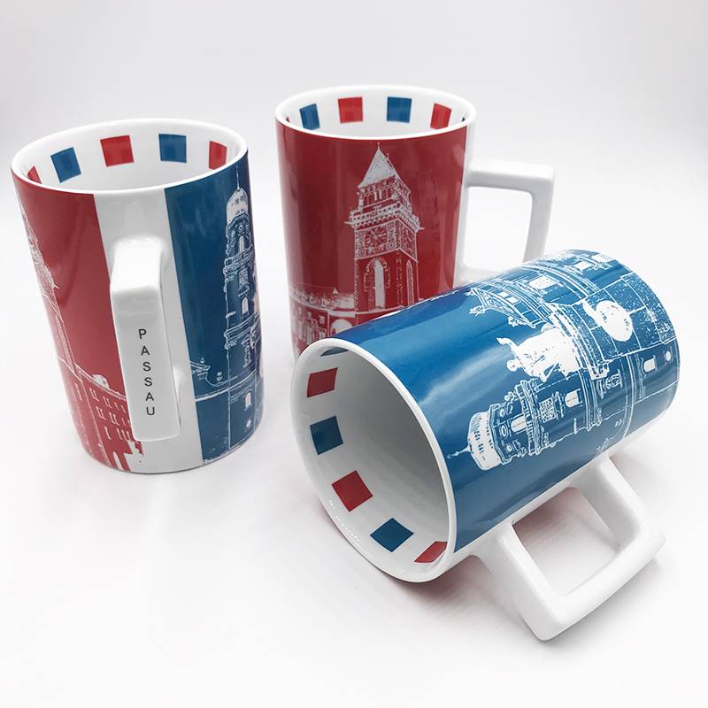 ART-DOMINO® BY SABINE WELZ PASSAU CITY-MUG - 01