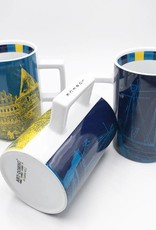 ART-DOMINO® BY SABINE WELZ LÜBECK CITY-MUG - 01