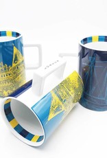 ART-DOMINO® BY SABINE WELZ LUBECK CITY-MUG - 01