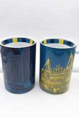 ART-DOMINO® BY SABINE WELZ LÜBECK CITY-MUG - 01