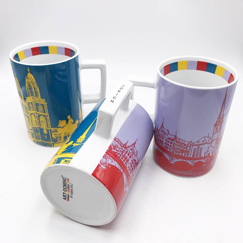 ART-DOMINO® BY SABINE WELZ ZÜRICH CITY-MUG - 01