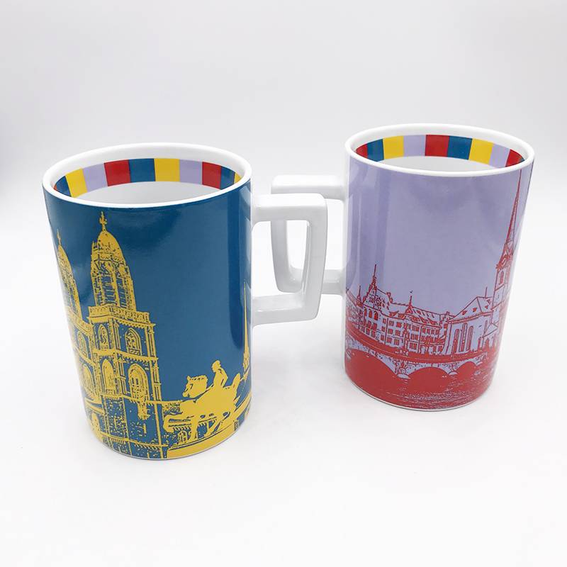 ART-DOMINO® BY SABINE WELZ ZÜRICH CITY-MUG - 01