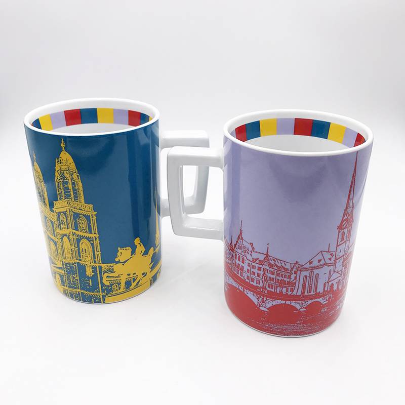 ART-DOMINO® BY SABINE WELZ ZÜRICH CITY-MUG - 01