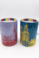 ART-DOMINO® BY SABINE WELZ ZÜRICH CITY-MUG - 01