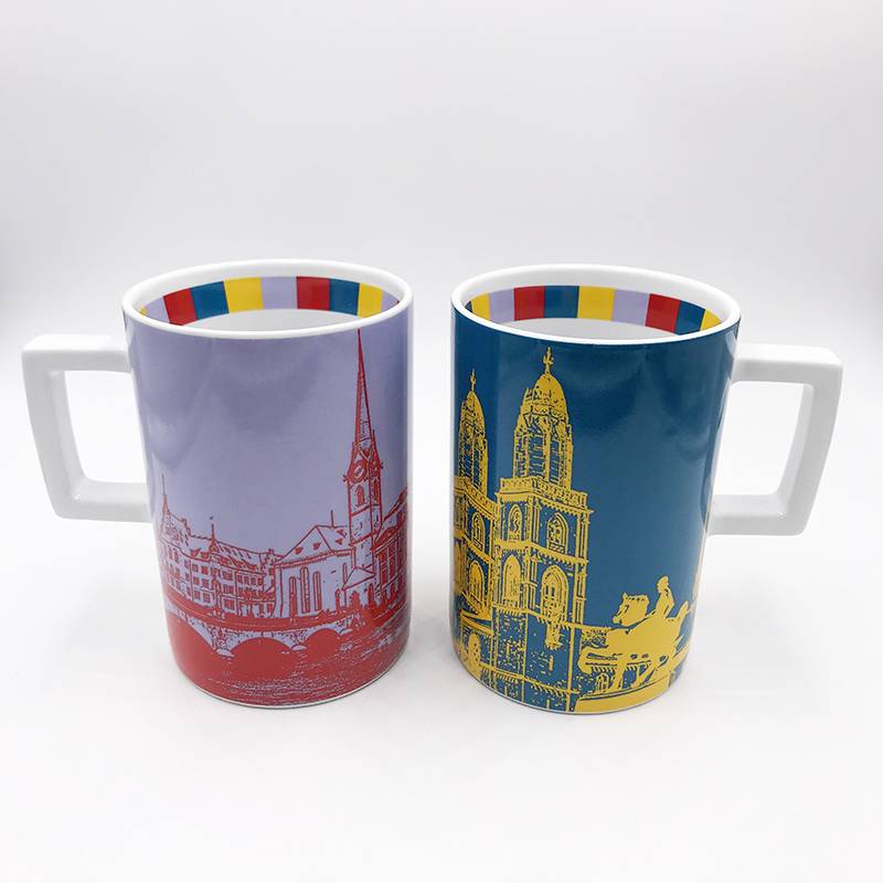 ART-DOMINO® BY SABINE WELZ ZÜRICH CITY-MUG - 01