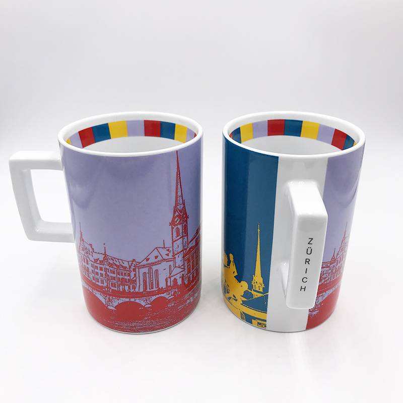 ART-DOMINO® BY SABINE WELZ ZÜRICH CITY-MUG - 01