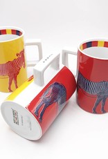 ART-DOMINO® BY SABINE WELZ ZEBRA ANIMAL-MUG 02