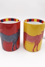 ART-DOMINO® BY SABINE WELZ ZEBRA ANIMAL-MUG 02