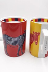 ART-DOMINO® BY SABINE WELZ ZEBRA ANIMAL-MUG 02