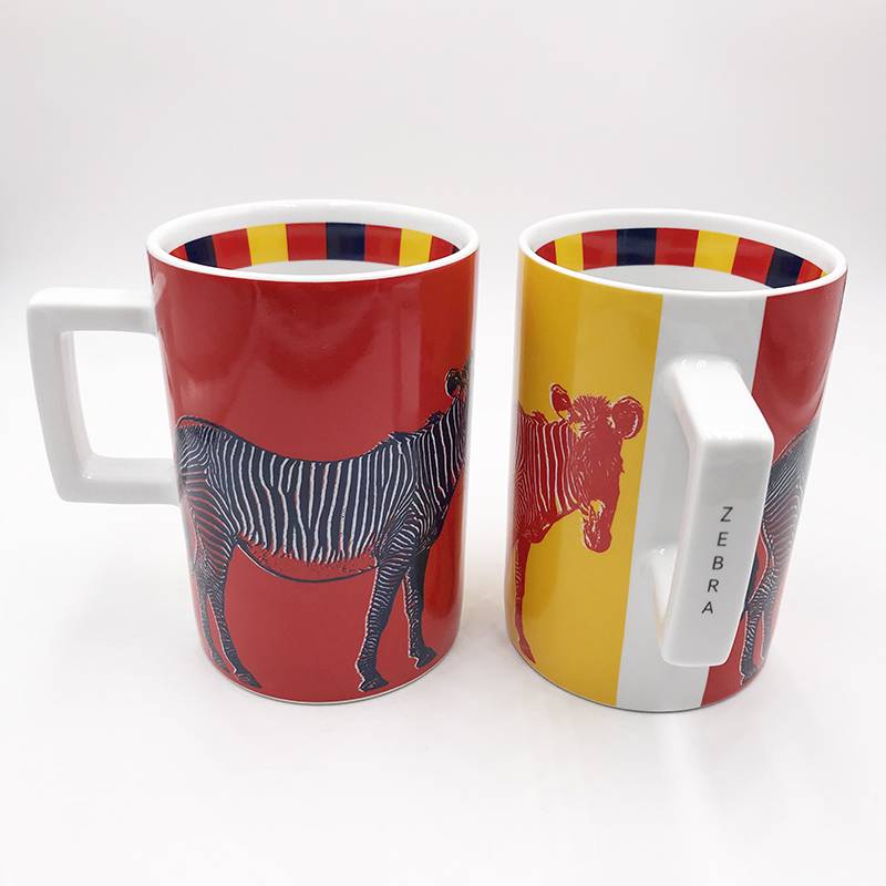 ART-DOMINO® BY SABINE WELZ ZEBRA ANIMAL-MUG 02