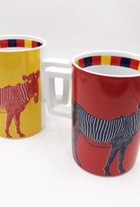 ART-DOMINO® BY SABINE WELZ ZEBRA ANIMAL-MUG 02