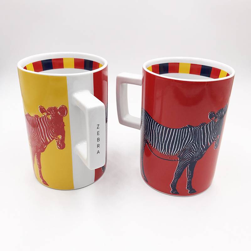 ART-DOMINO® BY SABINE WELZ ZÈBRE ANIMAL-MUG 02