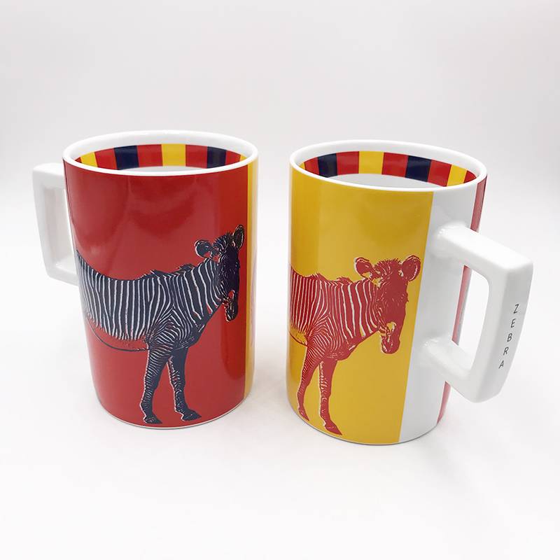 ART-DOMINO® BY SABINE WELZ ZÈBRE ANIMAL-MUG 02