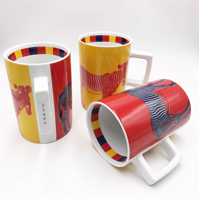 ART-DOMINO® BY SABINE WELZ ZEBRA ANIMAL-MUG 02