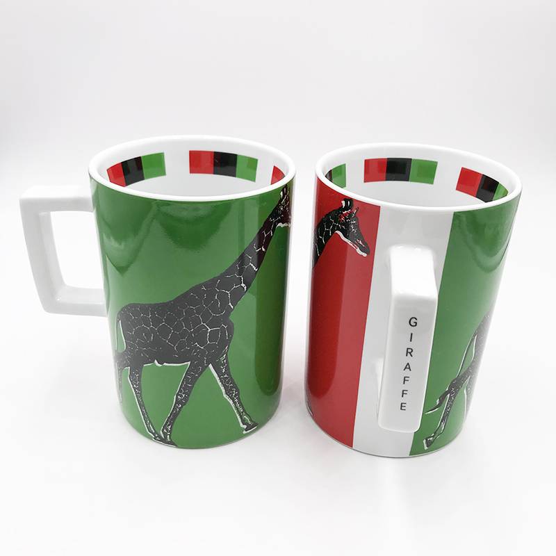 ART-DOMINO® BY SABINE WELZ GIRAFE ANIMAL-MUG 01