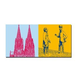 MAGNET-STORIES PICTURE ON CANVAS - COLOGNE - 2102