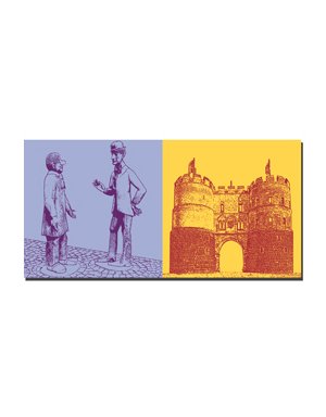 MAGNET-STORIES Cologne - Tünnes und Schäl + Hahnentor