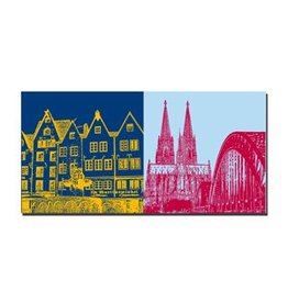 MAGNET-STORIES PICTURE ON CANVAS - COLOGNE - 2108