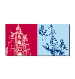 MAGNET-STORIES LEINWANDBILD - KONSTANZ - 8500