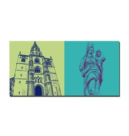 MAGNET-STORIES LEINWANDBILD - KONSTANZ - 8505