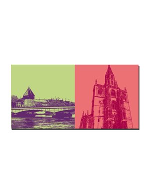 MAGNET-STORIES Konstanz - Rheinbrücke mit Altstadt + Münster