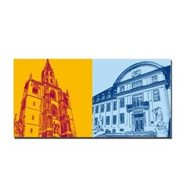 ART-DOMINO® BY SABINE WELZ LEINWANDBILD - KONSTANZ - 8515