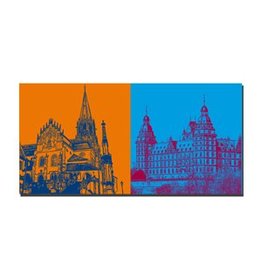 MAGNET-STORIES PICTURE ON CANVAS - ASCHAFFENBURG - 8807