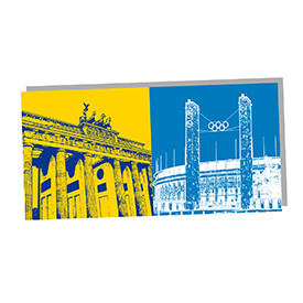 MAGNET-STORIES Berlin - Brandenburg Gate and Olympic Stadium