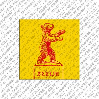 ART-DOMINO® BY SABINE WELZ Berlin - Berliner Bär 3