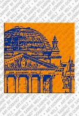 ART-DOMINO® BY SABINE WELZ Berlin - Dôme du Reichstag 2