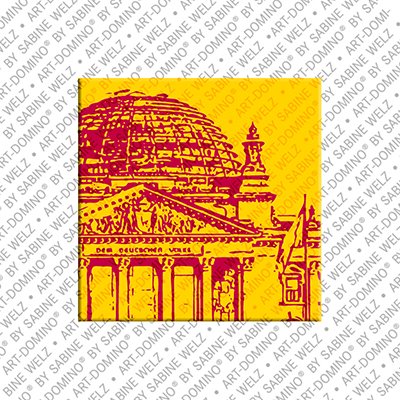 ART-DOMINO® BY SABINE WELZ Berlin - Dôme du Reichstag 1