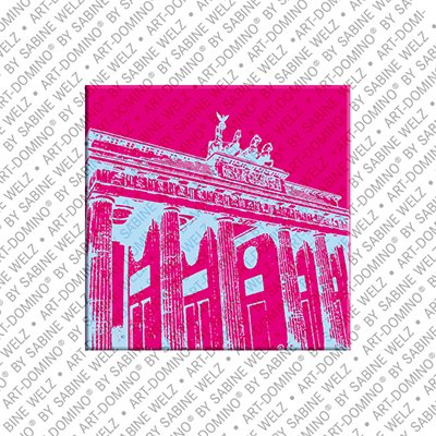 ART-DOMINO® BY SABINE WELZ Berlin - Brandenburg Gate 1
