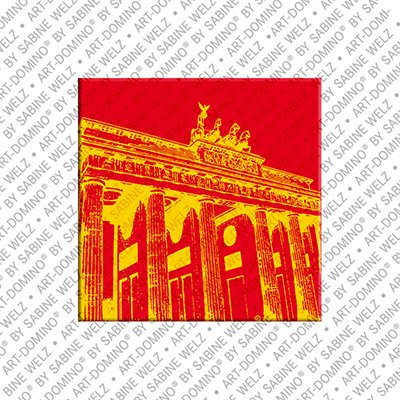 ART-DOMINO® BY SABINE WELZ Berlin - Brandenburg Gate 2