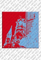 ART-DOMINO® BY SABINE WELZ Berlin - Kaiser Wilhelm Memorial Church 2