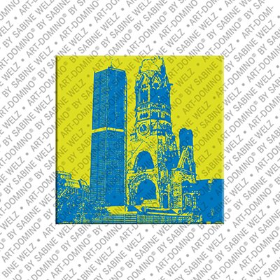 ART-DOMINO® BY SABINE WELZ Berlin - Kaiser Wilhelm Memorial Church 5
