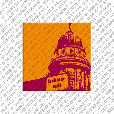 ART-DOMINO® BY SABINE WELZ Berlin - Cathédrale française du Gendarmenmarkt