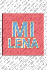 MAGNET-STORIES Milena – Aimant avec le nom Milena